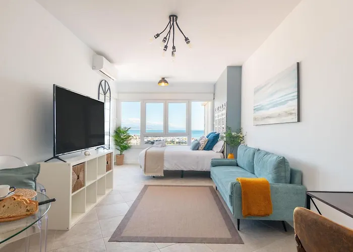 Fantastico Estudio Con Vistas Panoramicas Al Mar Διαμέρισμα Τορρεμολίνος