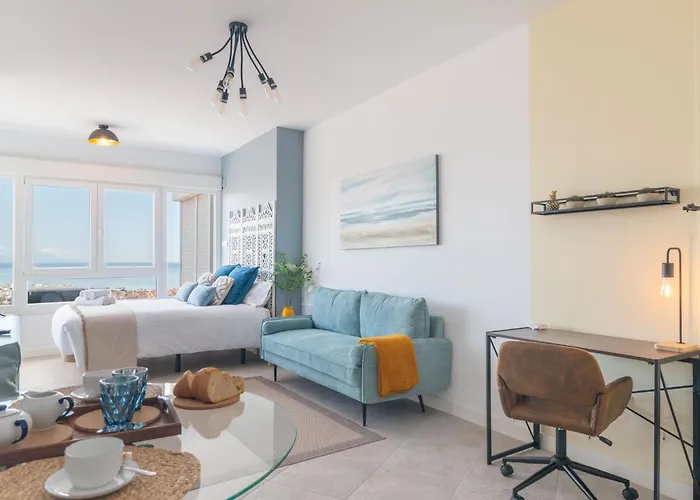 Apartamento Fantástico Estudio Con Vistas Panorámicas Al Mar *