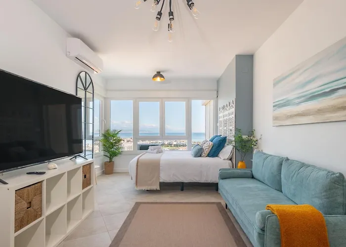 Fantástico Estudio Con Vistas Panorámicas Al Mar