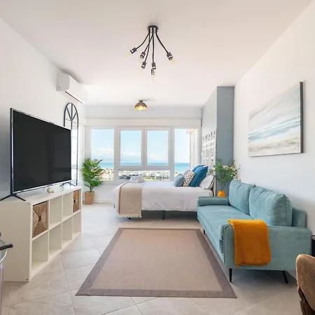 Fantástico Estudio Con Vistas Panorámicas Al Mar Apartamento Torremolinos